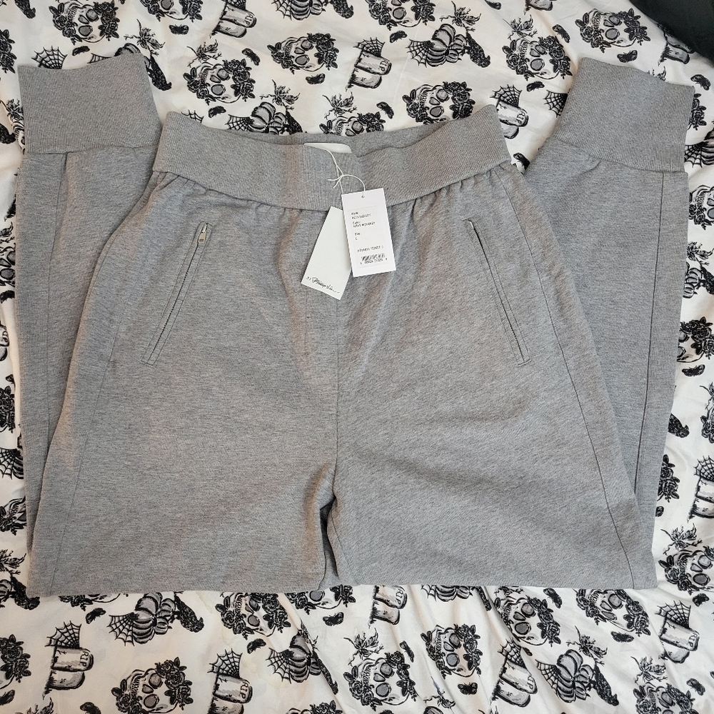 3.1 Phillip Lim Women's Gray Track Pants